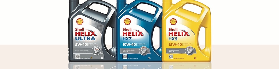 Shell Helix Diesel oil range