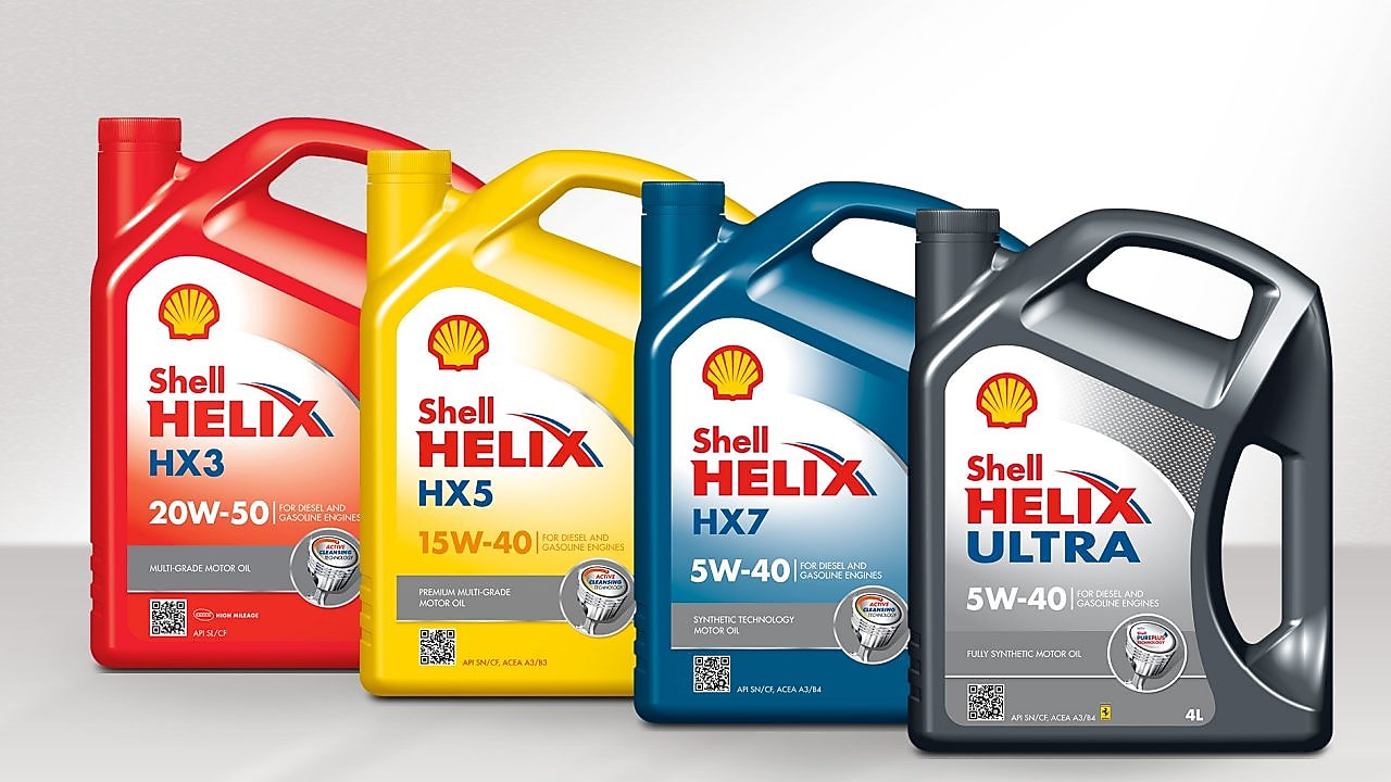 Shell Helix Ultra packshots