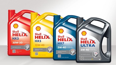Shell Helix Ultra packshots