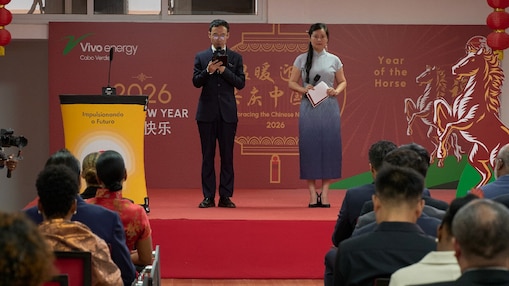Jantar de gala do Ano Novo Chinês em Cabo Verde 1