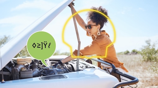 Evento De Mulher para Mulher ensinando interpretação dos sinais do painel automóvel